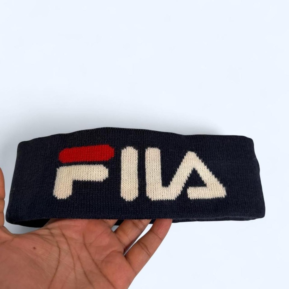VTG Y2K Fila Messenger/Crossbody Bag and Matching Sweatband Gorpcore Blokecore - Picture 6 of 7
